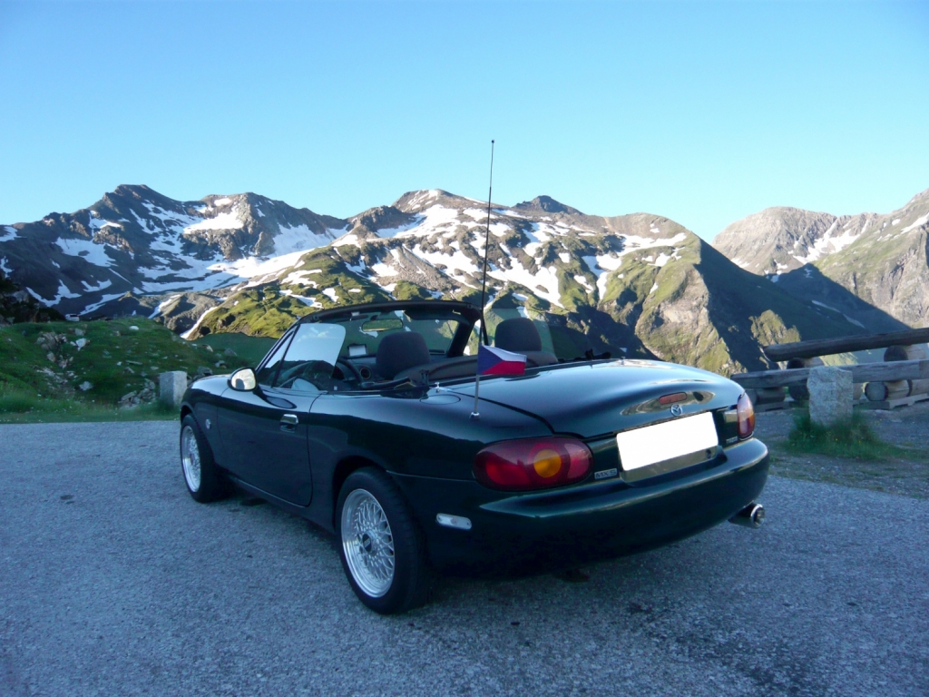 Zastávka cestou na Grossglockner,srpen 2013