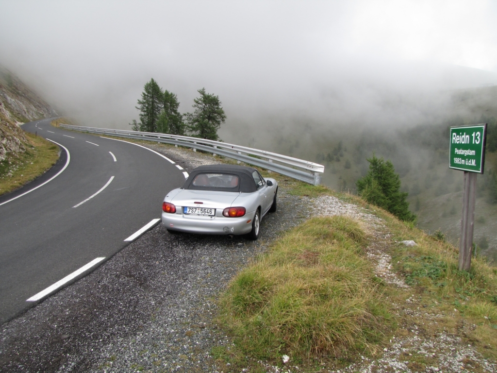 Mazda a Alpy léto 2013